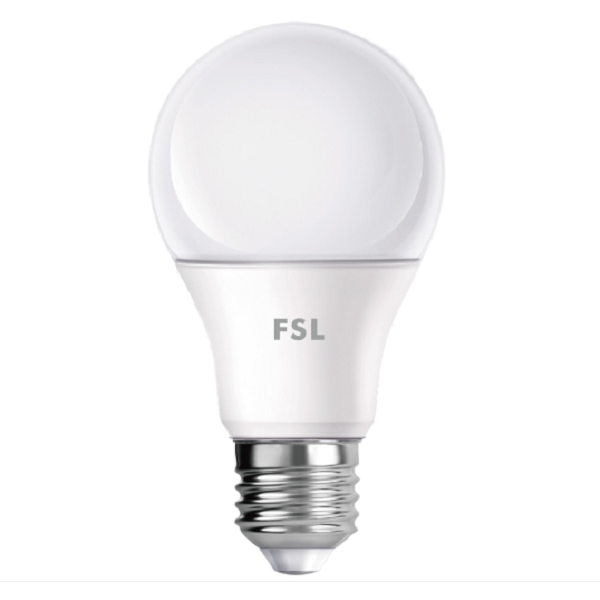 FSL E27 LED A60 BULB-9WATTS-4000K