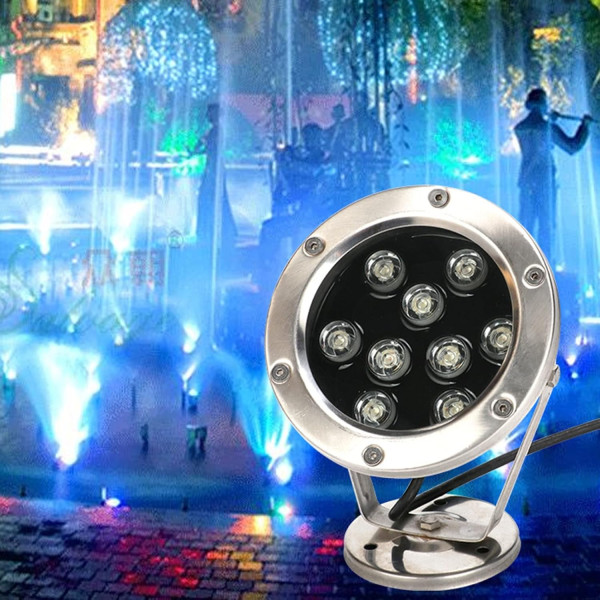 MODI AC12V LED UNDERWATER LIGHT IP68-9WATTS-RGB