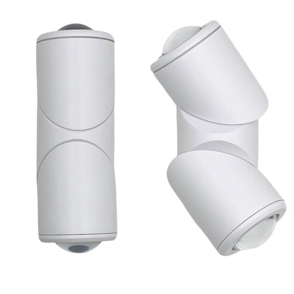 OUTDOOR LED WALL LIGHT WHITE BODY-16WATTS-WARM WHITE (3000K)