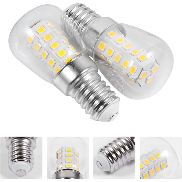 REFRIGERATOR LIGHT BULB E14 3W LED FRIDGE BULB WARM WHITE