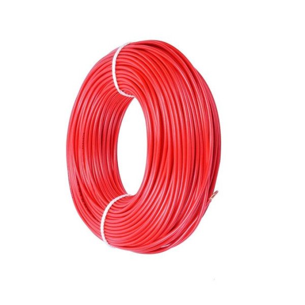 1CX1.5MM SINGLE CORE 100% PURE COPPER CABLE (RED)-100YARDS