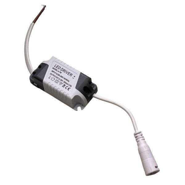 4-7W 300mA LED DRIVER, AC85-265V OUTPUT 12-28V