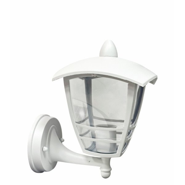 LED WALL LIGHT WITH E27 LAMP HOLDER WHITE BODY