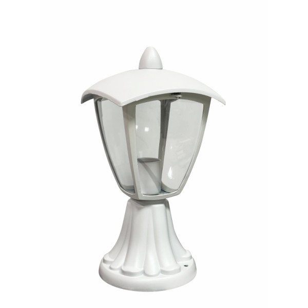 MODI LED STAND GARDEN LIGHT WITH E27 HOLDER WHITE BODY
