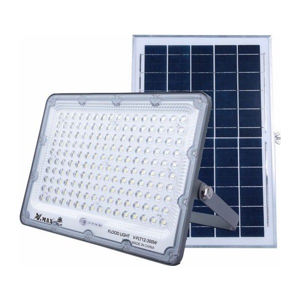 LED SOLAR FLOOD LIGHT-300WATTS-WHITE