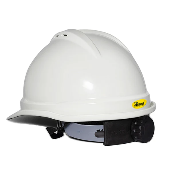 VRH-001 ABS SAFETY HELMET (WITH VENTILATION) - WHITE