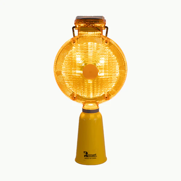 SOLAR FLASHING LIGHT WITH 6 LED