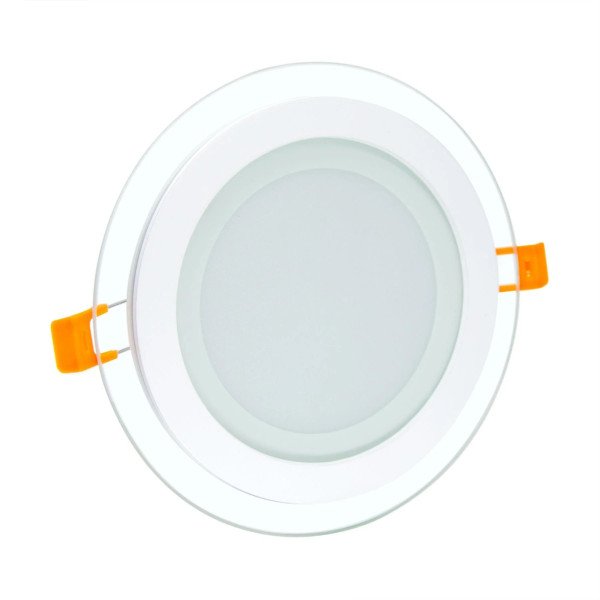 SMD LED Glass Panel Light Round Shape 30Watt 3Color