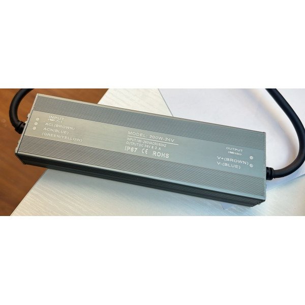 DC24V WATERPROOF LED POWER SUPPLY-IP67