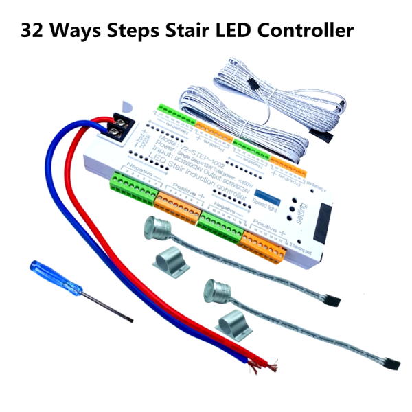 V2-STEP-1002 32 Ways Steps Stair LED Controller