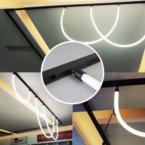 360-Degree Neon Flexible LED Magnetic Neon Rope Light 1M 4000K