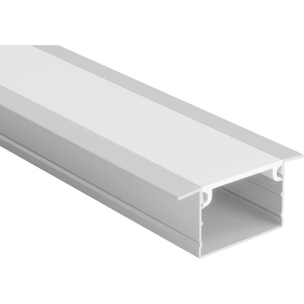 ALUMINUM LED PROFILE FOR RECESSED MOUNTED 30X20X43mm