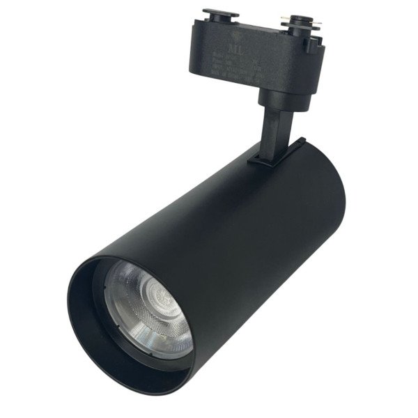 LED TRACK LIGHT 50WATT BLACK BODY 4000K