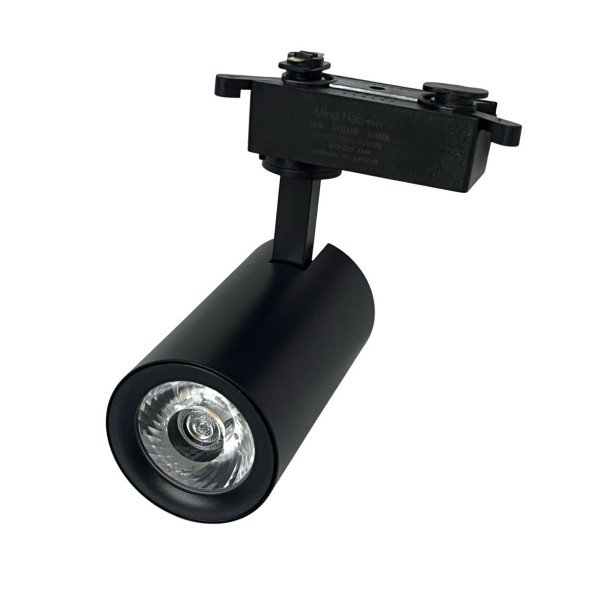 COB LED TRACK LIGHT -10WATT - BLACK BODY - WHITE