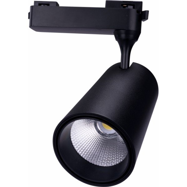 LED TRACK LIGHT-40WATTS-BLACK BODY-WHITE