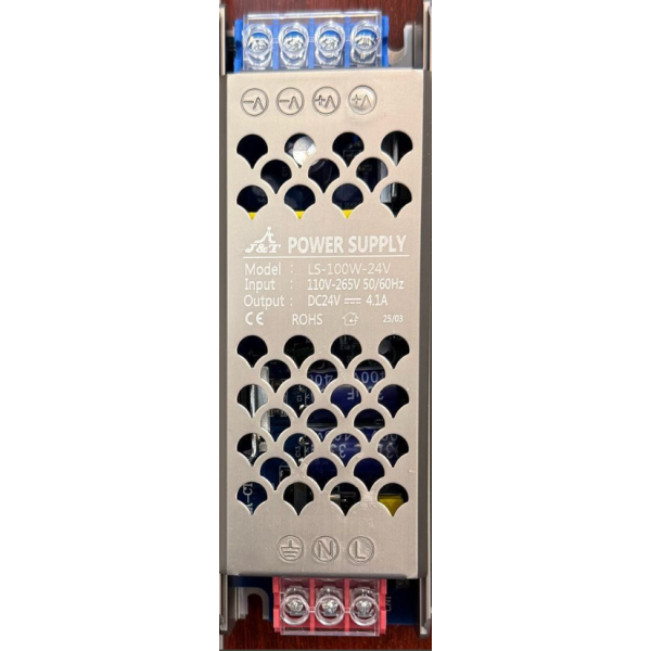 J&T 24V LED POWER SUPPLY 100W