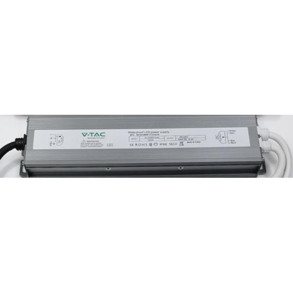 V-TAC WATERPROOF LED DRIVER IP68 DC24V 200W