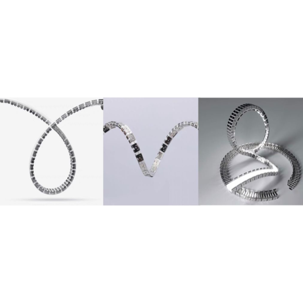 10x10MM KING ON FLEXIBLE BENDABLE LED ALUMINUM PROFILE
