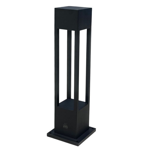 60CM Outdoor Bollard Light with GU10 Holder Square Shape