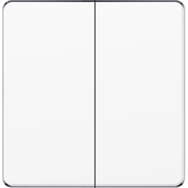 V-Max 2 GANG 2 WAY PLATE SWITCH - WHITE