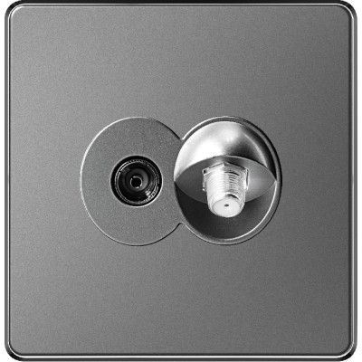 V-Max SATELLITE SOCKET - GRAY