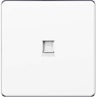 V-Max TELEPHONE SOCKET - WHITE