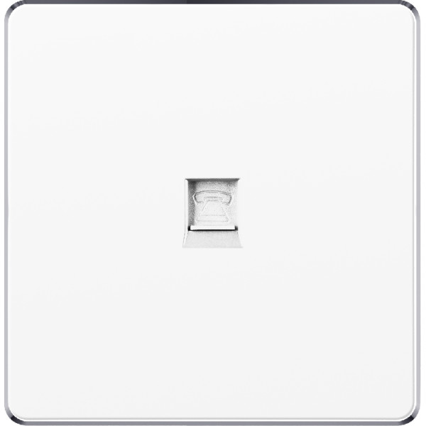 V-Max TELEPHONE SOCKET - WHITE