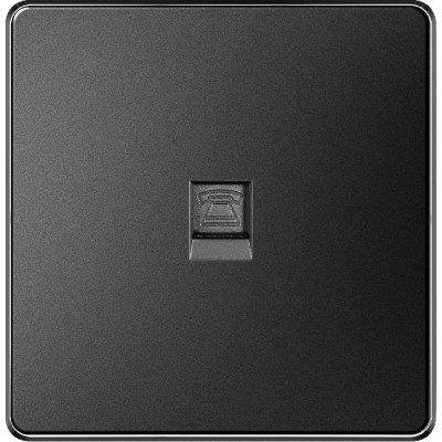 V-Max TELEPHONE SOCKET - BLACK