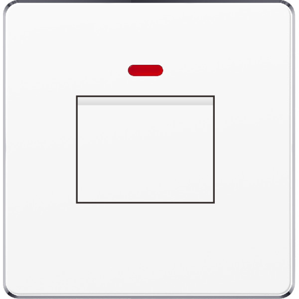 V-Max 20A WATER HEATER SWITCH WITH NEON - WHITE