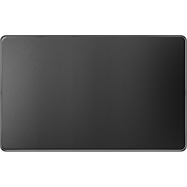 V-Max BLANK PLATE 3x6 - BLACK