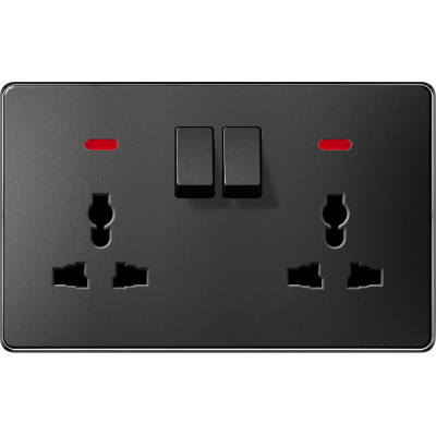 V-Max Switched Double 3-Pin...