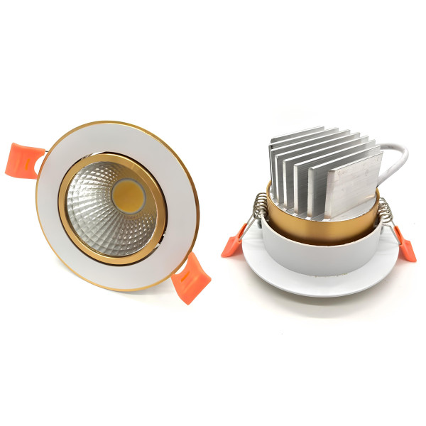 MODI LED SPOTLIGHT-7WATTS-GD BODY-WHITE