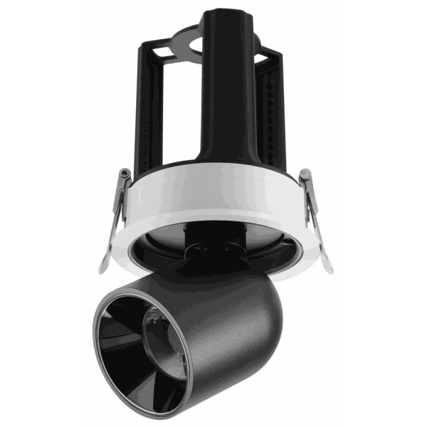 V-Max LED SPOTLIGHT-10WATTS-WH+BK BODY-WARM WHITE