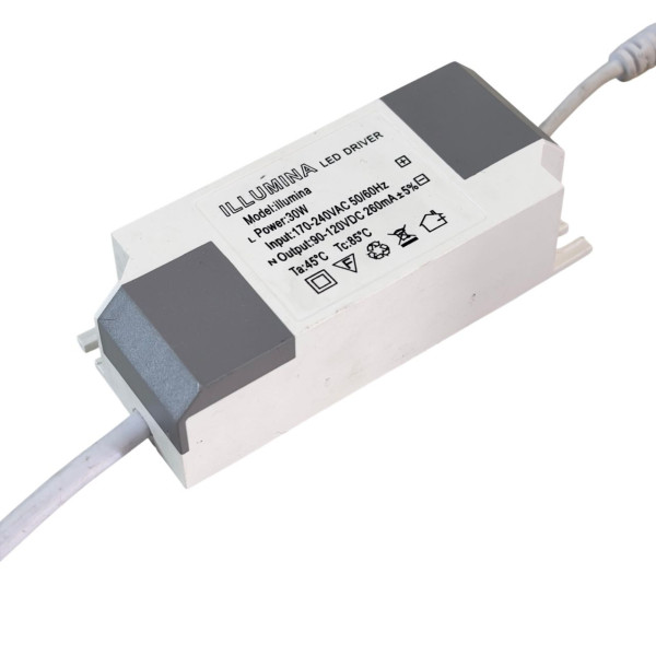 Siddiqui Trading FZCO Illumina 30W LED Driver (90-120VDC 260mA)