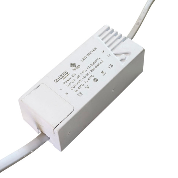 Siddiqui Trading FZCO Milano 6W LED Driver (12-24V 260-280mA)
