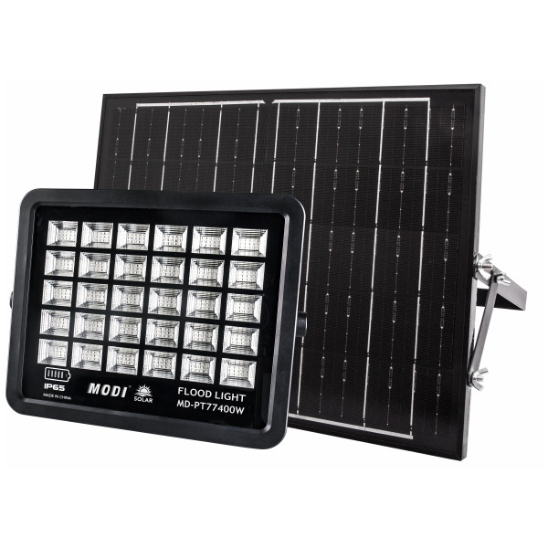 MODI SOLAR LED FLOOD LIGHT-400WATT-WHITE 6500K