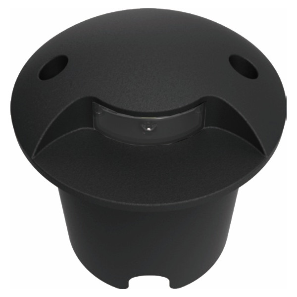 V-Max LED Underground Light 2Watt - Black Body - Warm white