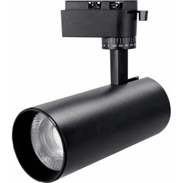 LED TRACK LIGHT-30WATTS-BLACK BODY-WHITE