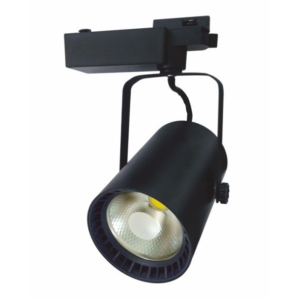 LED TRACK LIGHT-50WATTS-BLACK BODY-WHITE