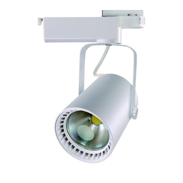 LED TRACK LIGHT-50WATTS-WHITE BODY-WHITE