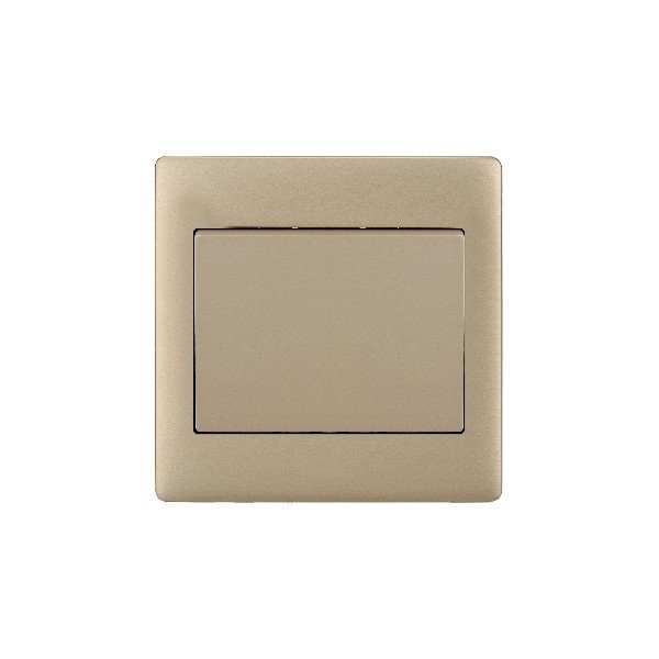 1 GANG 2 WAY SWITCH-MATTE GOLDEN SERIES