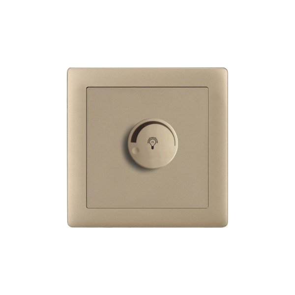 DIMMER SWITCH-MATTE GOLDEN SERIES