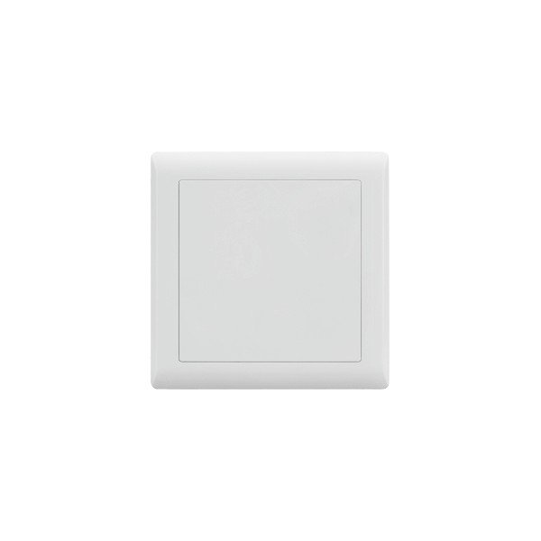 BLANK PLATE 3x3-IVORY SERIES