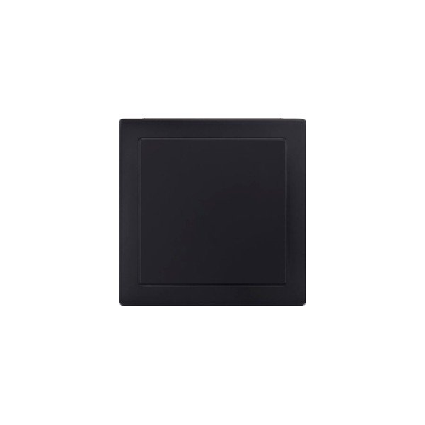 BLANK PLATE 3x3-BLACK SERIES