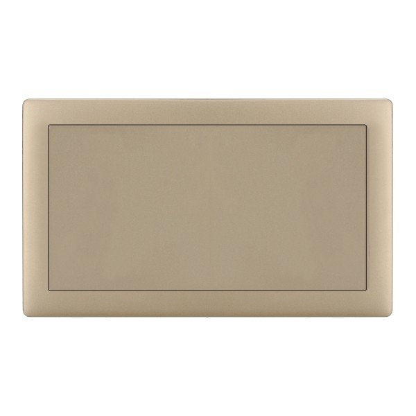 BLANK PLATE 3x6-MATTE GOLDEN SERIES