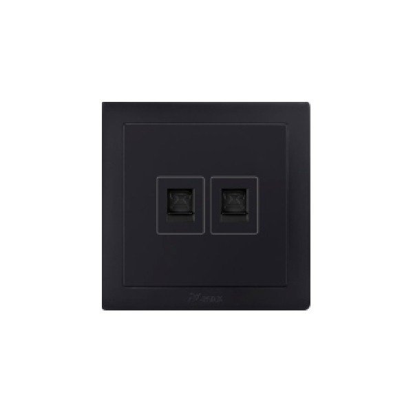 DOUBLE DATA SOCKET-BLACK SERIES