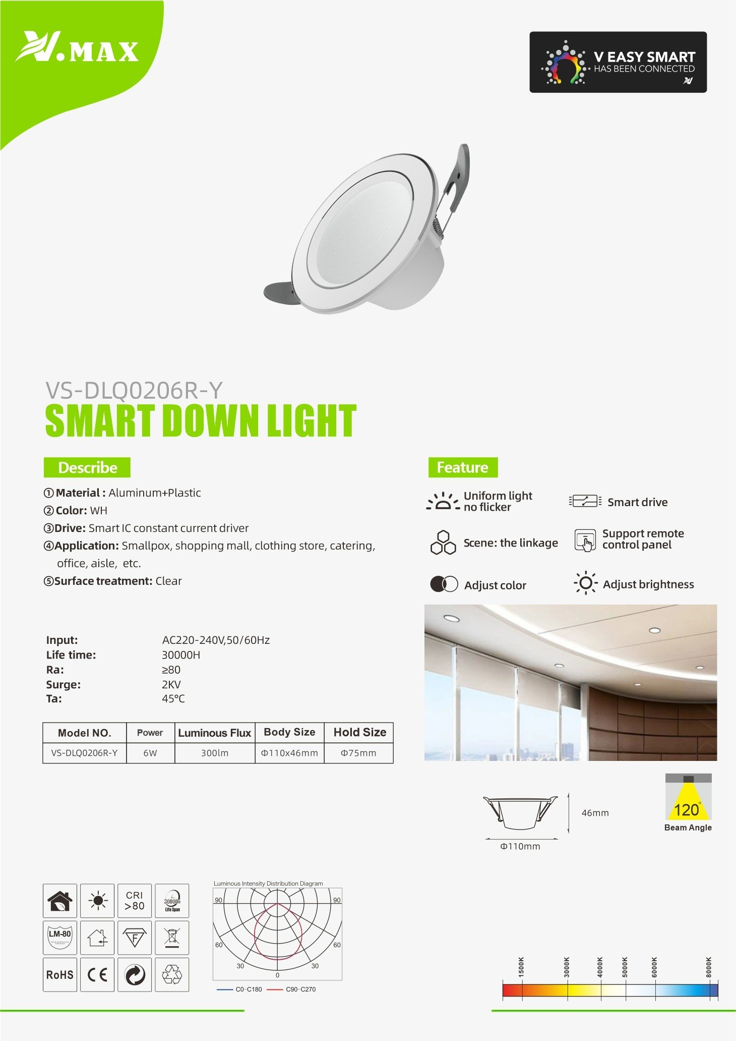 LED Smart Down Light